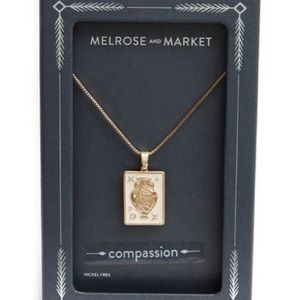 NWT Tarot Inspired Necklace -Compassion - boxed